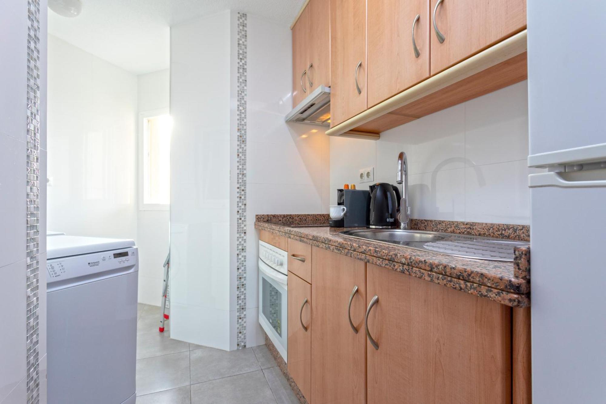 1003 - Seafront Apartment On El Paseo - Air Conditionning - Wi-Fi - Smart Tv Альмуньекар Экстерьер фото